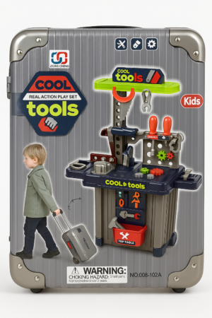 🧰  Taller Portátil Niños Maletín 3-En-1