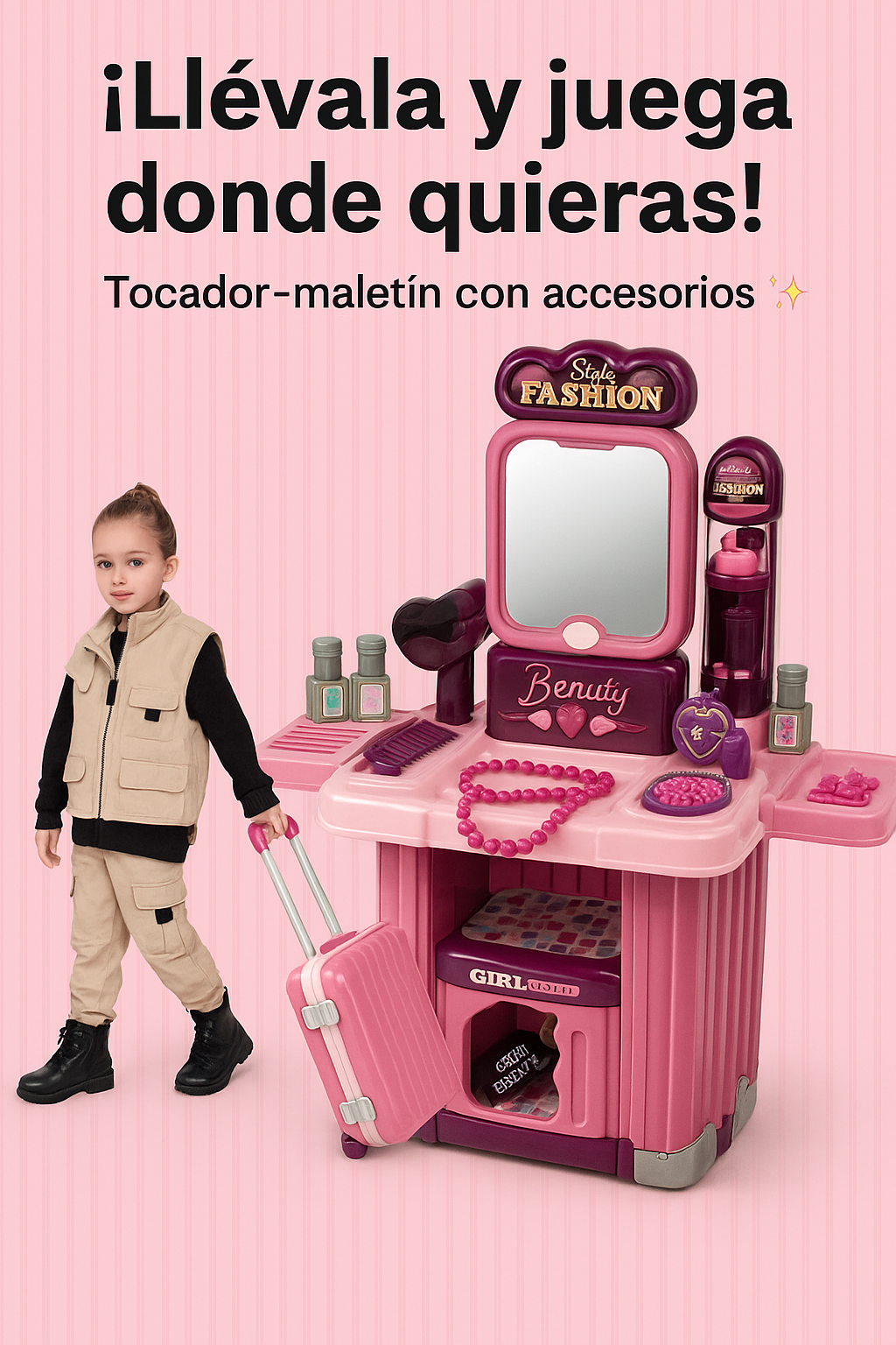 ✨ Tocador-Maletín Style Fashion - Imagen 2