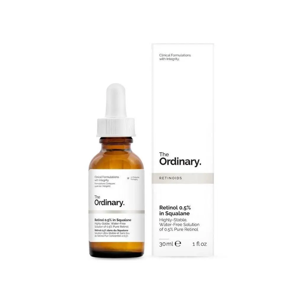 Serum de retinol incluido en el combo facial