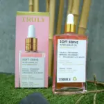 Envase del aceite Truly after shave