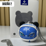 Audífonos inalámbricos TWS con estuche de personaje y micrófono - Disfrutas música sin cables y proteges tus auriculares en todo momento - Imagen 4