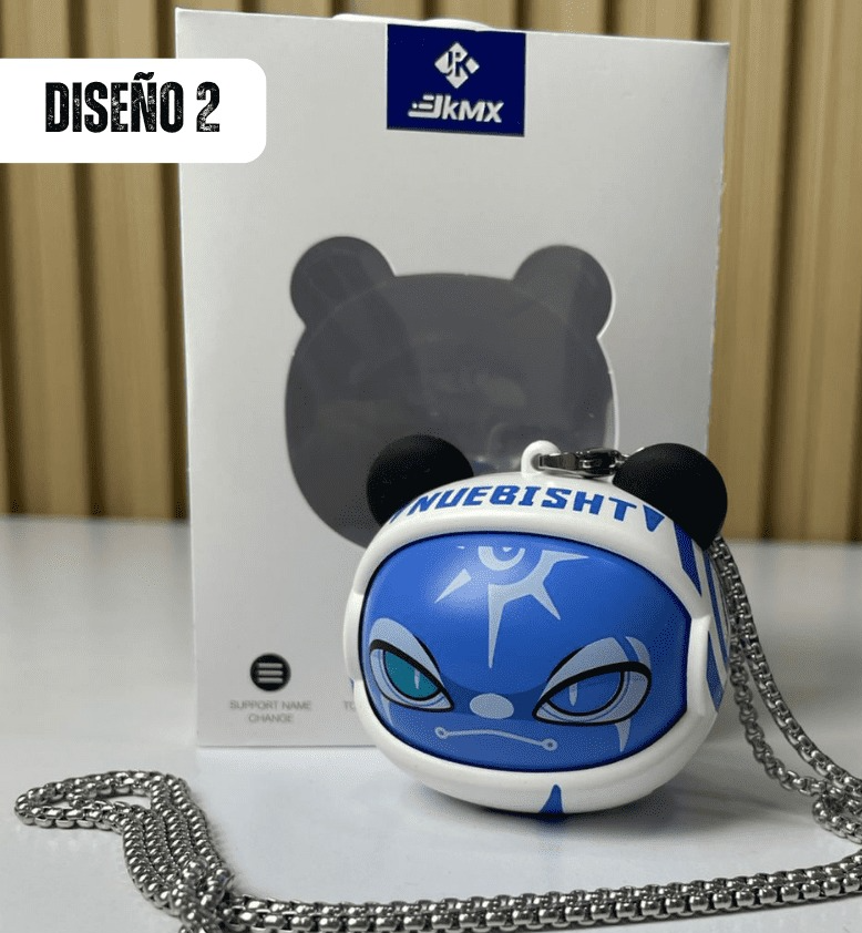 Audífonos inalámbricos TWS con estuche de personaje y micrófono - Disfrutas música sin cables y proteges tus auriculares en todo momento