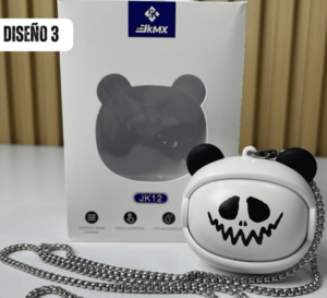 Audífonos inalámbricos TWS con estuche de personaje y micrófono - Disfrutas música sin cables y proteges tus auriculares en todo momento
