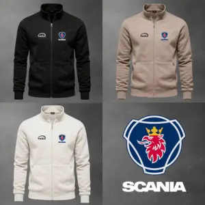 Buzo Camion Scania Bordado Cuello Alto