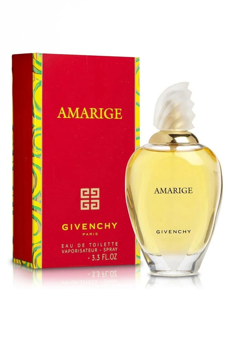 Perfume Givenchy Amarige Eau de Toilette 100 ml para mujer - Disfruta una fragancia floral elegante que resalta tu presencia diaria