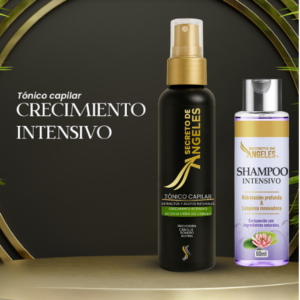 Dúo Tónico y Shampoo Crecimiento Capilar - Detiene la Caída y Limpia tu Raíz
