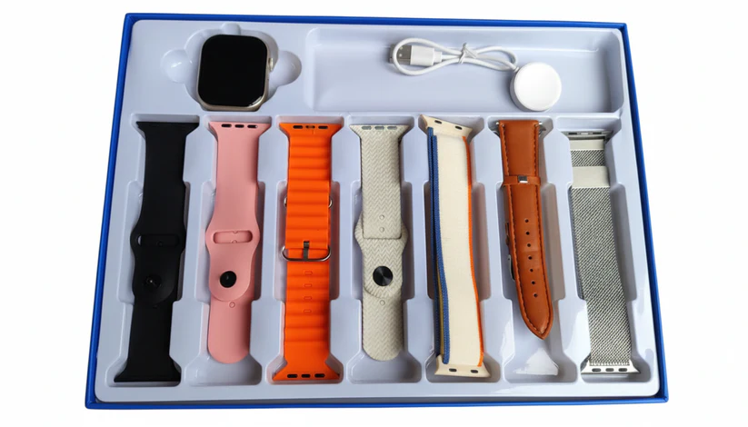 Reloj Inteligente T24 Champion Edition con correas intercambiables y GPS - Monitorea tu salud y recibe llamadas sin teléfono