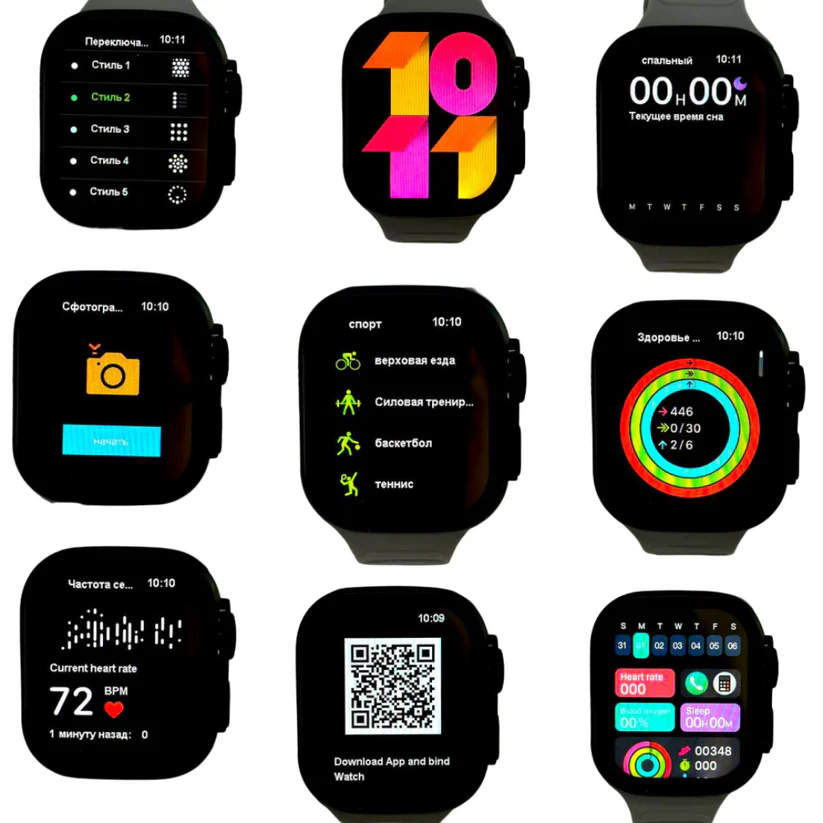 Reloj Inteligente T24 Champion Edition con correas intercambiables y GPS - Monitorea tu salud y recibe llamadas sin teléfono