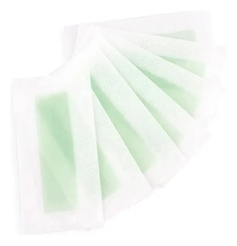 Bandas de cera depilatorias facial y corporal x2 cajas - Remueven el vello desde la raíz para conseguir una piel suave