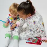 Pijama infantil para colorear en tela piel de durazno - Estimula la creatividad y facilita el descanso nocturno - Imagen 3