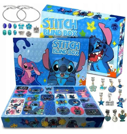 Calendario de Adviento Stitch de joyas para armar pulseras - Disfrutas creando accesorios personalizados cada día