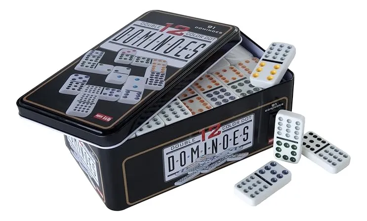 Domino Doble 12 Caja Metalica