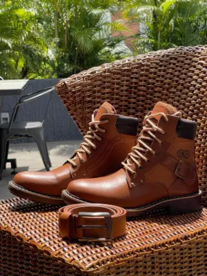 Bota Loblan 100% en Cuero 👢
