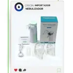 Set x2 Nebulizador portátil de malla ultrasónico para adultos y niños - Alivia afecciones respiratorias con vapor fino en casa