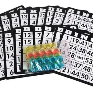 Set de Bingo Familiar con Jaula Giratoria y Cartones - Diversion en Casa