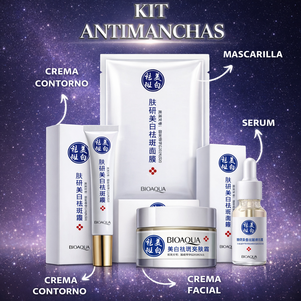 Kit Antimanchas Aclarante Bioaqua