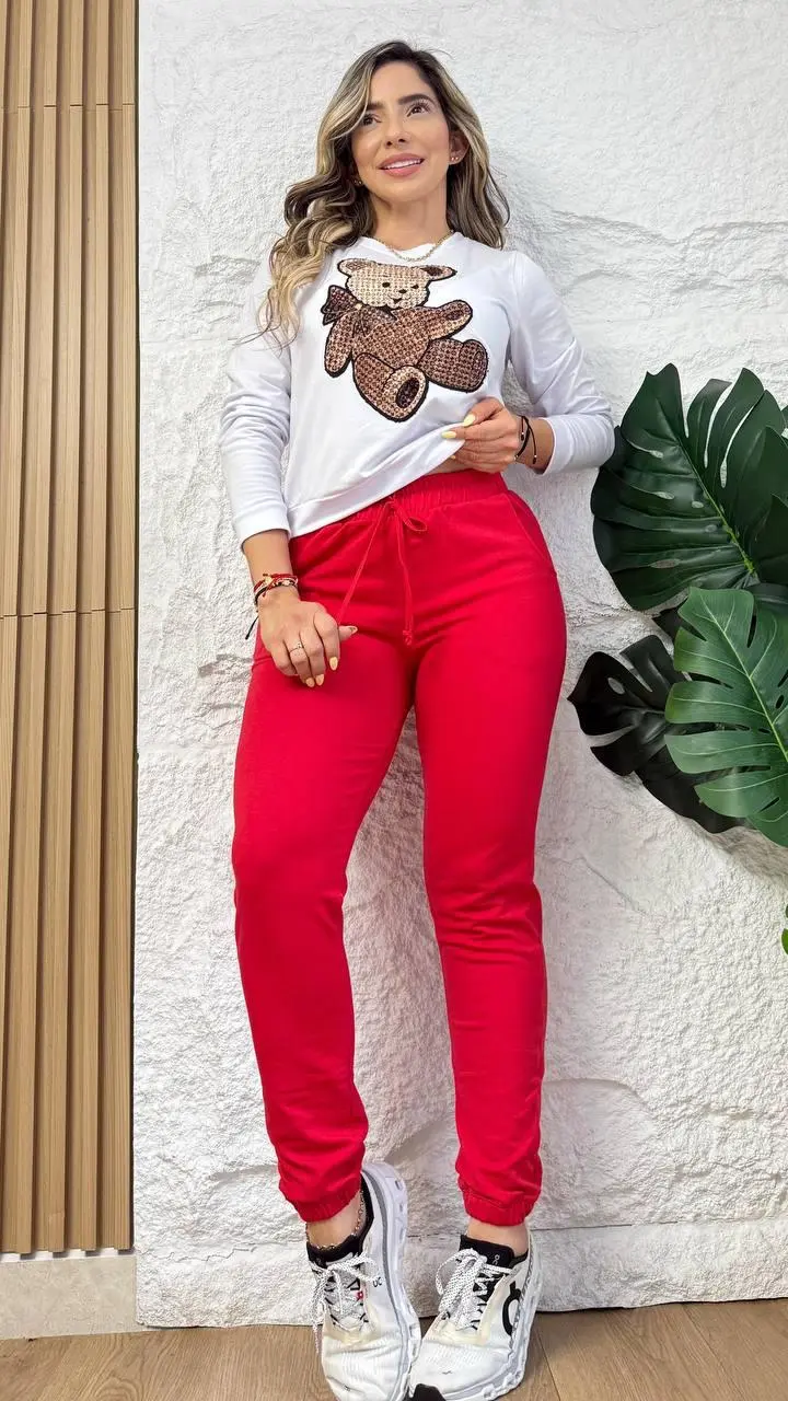 Conjunto Buso Oso Louis Vutton