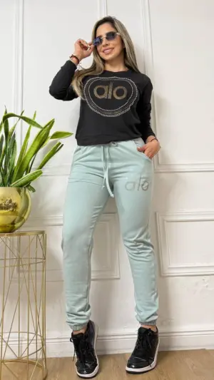 Conjunto jogger y buso de licra algodón para mujer - Disfruta máxima comodidad y abrigo en tus actividades diarias