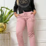 Conjunto jogger y buso de licra algodón para mujer - Disfruta máxima comodidad y abrigo en tus actividades diarias - Imagen 3