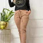 Conjunto jogger y buso de licra algodón para mujer - Disfruta máxima comodidad y abrigo en tus actividades diarias - Imagen 2