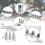 Set de 34 Copas y Puntas Torx en Cromo Vanadio - Cubre Todas las Medidas