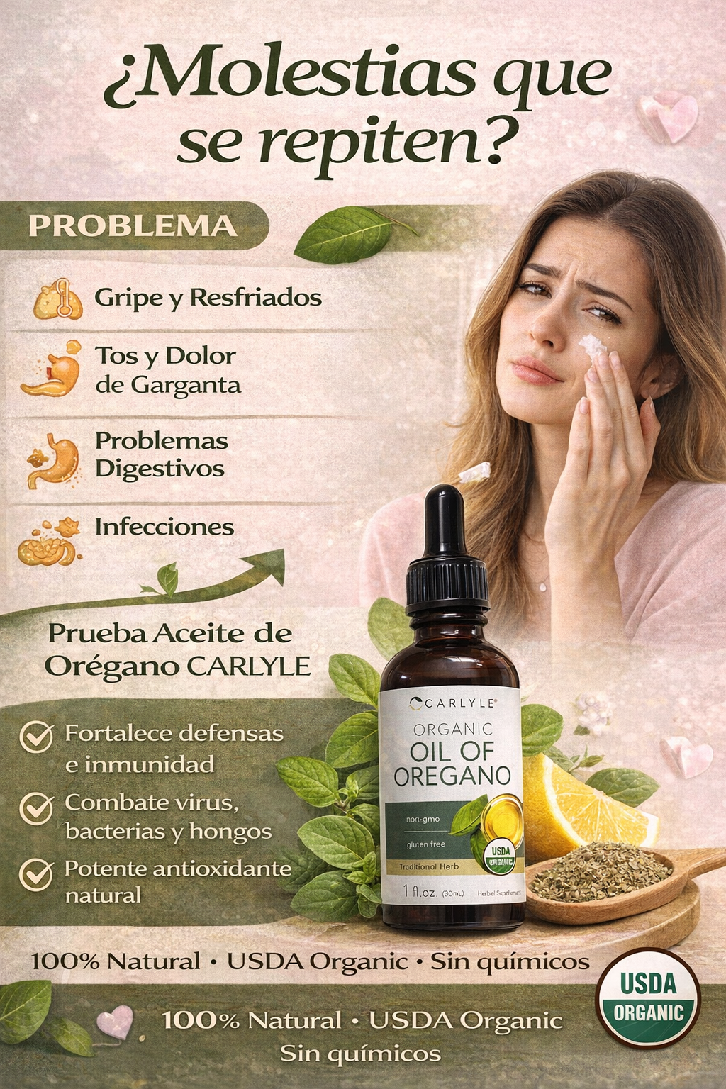 Aceite de Orégano Natural