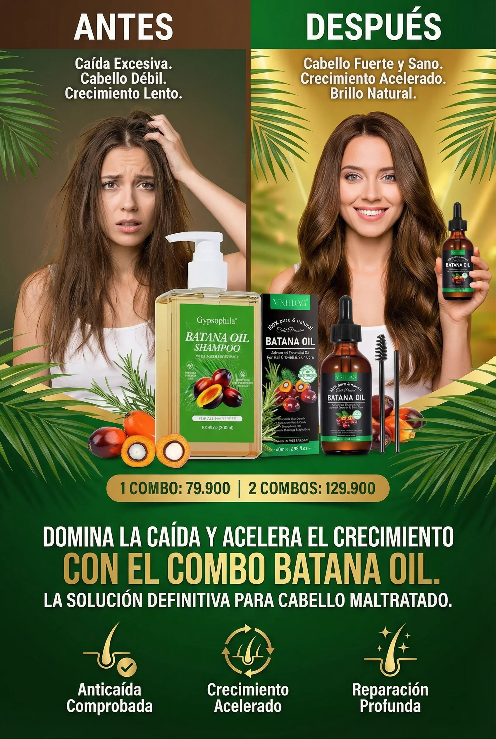 Duo Shampoo y Aceite Batana