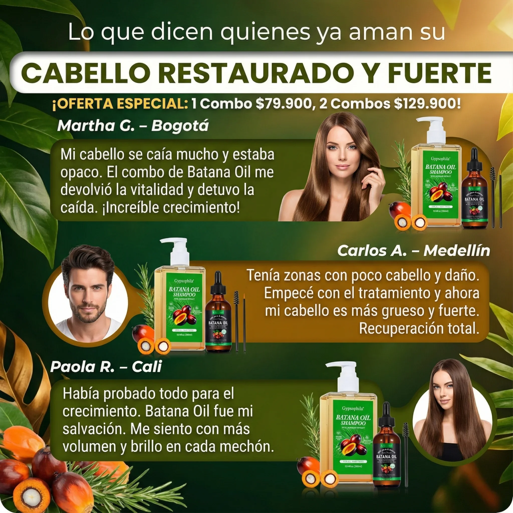 Duo Shampoo y Aceite Batana