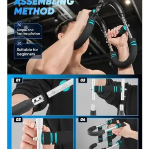 Entrenador de Brazos Twister con Resorte de Acero para Hombre - Fortalece en Casa
