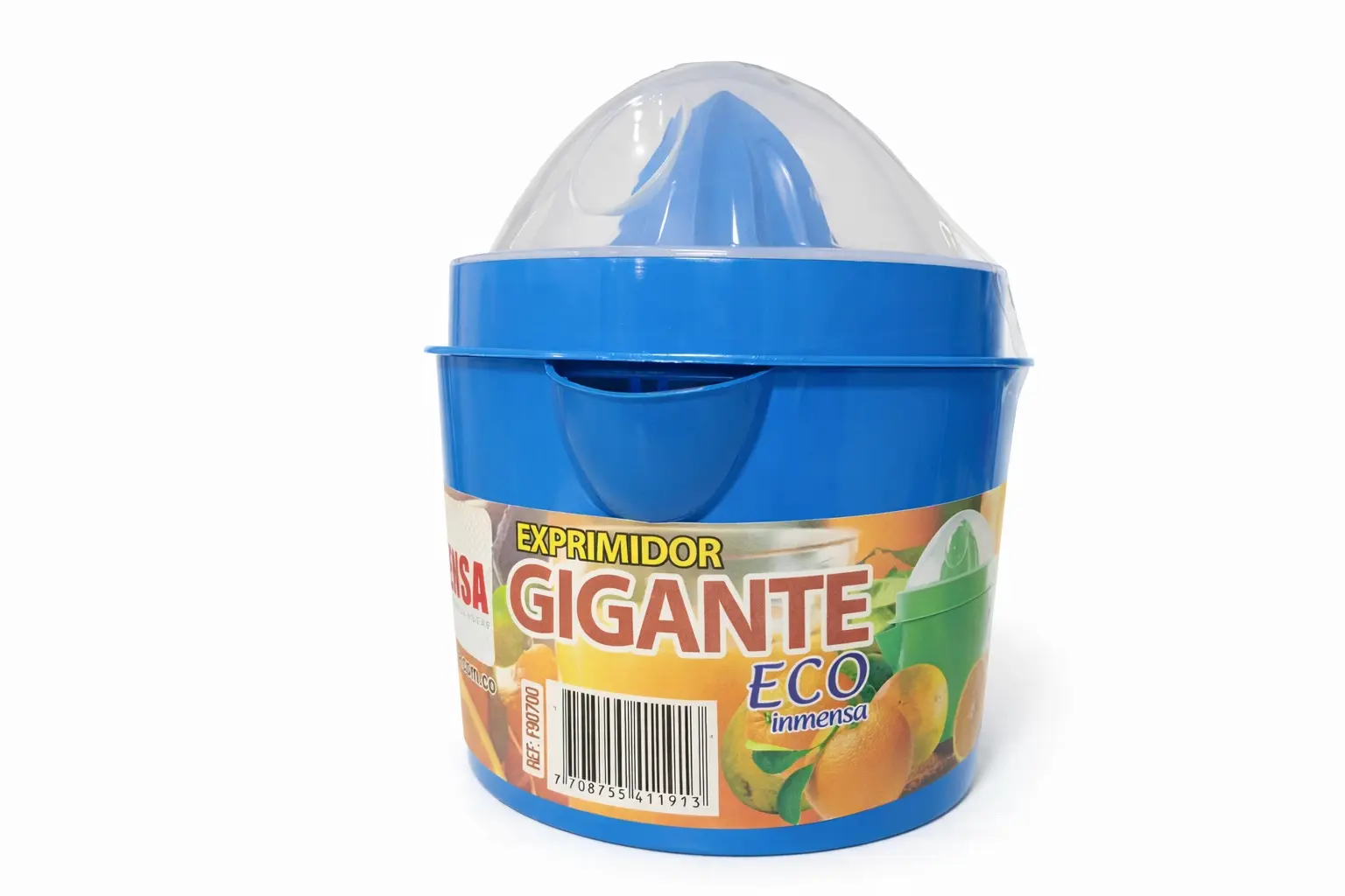 Exprimidor manual de cítricos grande con capacidad de 850 ml - Extrae jugo fresco en segundos sin esfuerzo diario