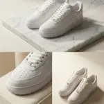 Tenis For One Blancos de Caña Alta con Cierre de Velcro - Brindan soporte y comodidad diaria - Imagen 2