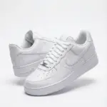 Tenis For One Blancos de Caña Alta con Cierre de Velcro - Brindan soporte y comodidad diaria