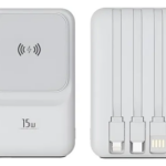 Power Bank W010 Inalámbrico 10000 mAh con Tres Cables y Carga Rápida - Mantén todos tus dispositivos con energía sin depender de cables tradicionales - Imagen 3