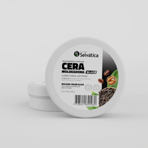 Cera Moldeadora Cubre Canas Black 250ml - Fija tu Peinado y Oscurece Canas