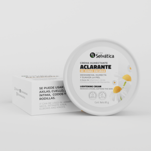 Crema Humectante Aclarante Zonas Oscuras 85g - Unifica Tono en Axilas y Codos
