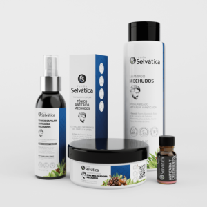 Kit anticaída capilar for men con cuatro productos