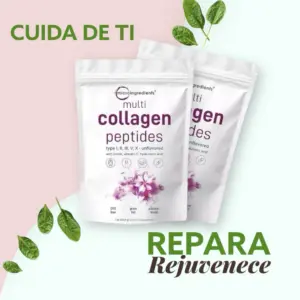 Multicolágeno en polvo con cinco tipos de colágeno