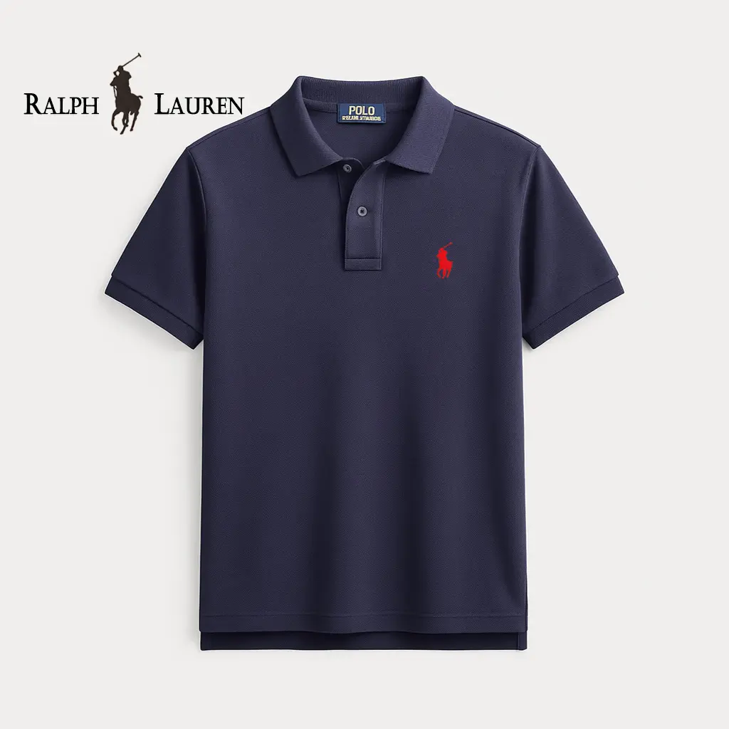 Camisa Polo Ralph de manga corta transpirable - Renueva tu estilo diario con comodidad duradera