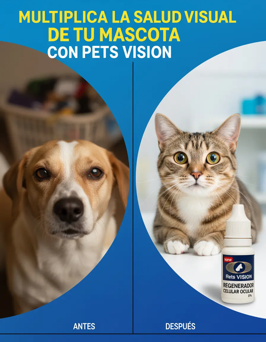 Gotas oftalmológicas para perros y gatos Pack X 2 - Regenera la salud visual y previene cataratas