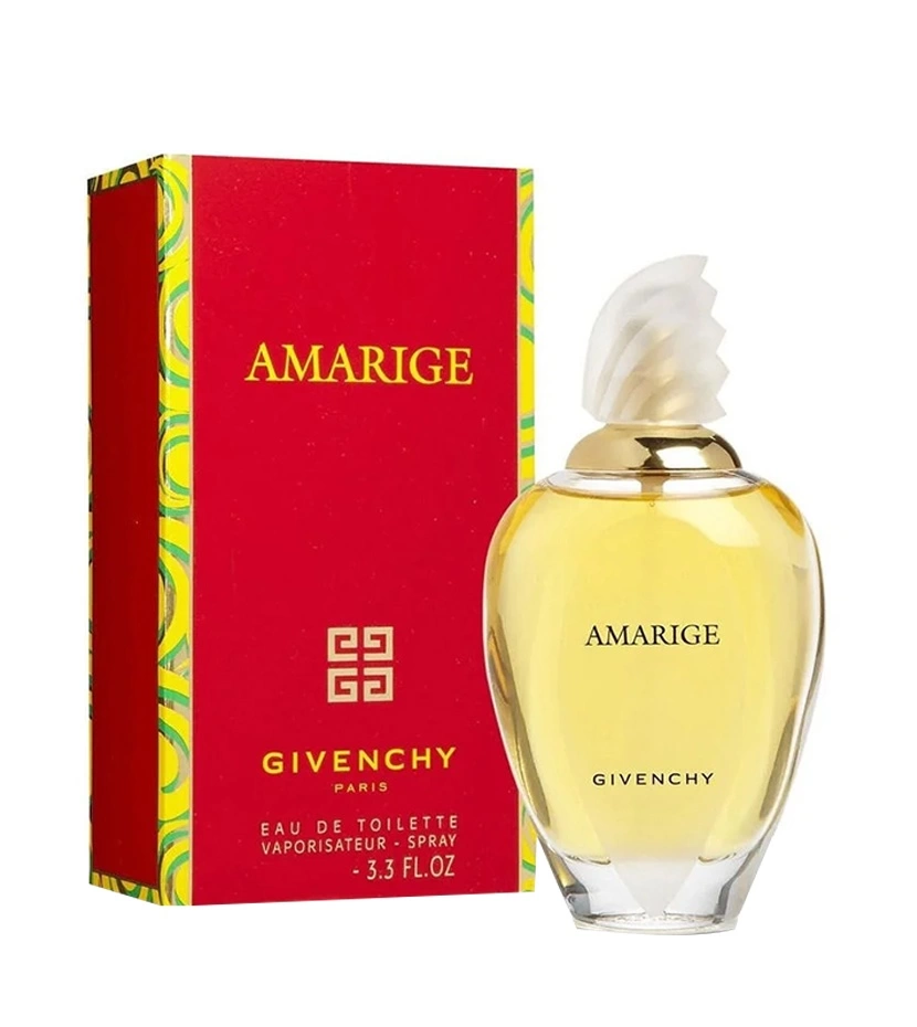 Perfume Givenchy Amarige Eau de Toilette 100 ml para mujer - Disfruta una fragancia floral elegante que resalta tu presencia diaria
