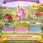 Rompecabezas 3D Pack 3 Modelos Castillo Granja y Casa - Estimula la creatividad infantil sin pantallas - Imagen 4