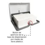 Dispensador de Papel Toalla en Plástico ABS - optimiza la higiene y organiza tus espacios de forma eficiente - Imagen 5