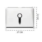 Dispensador de Papel Toalla en Plástico ABS - optimiza la higiene y organiza tus espacios de forma eficiente - Imagen 4