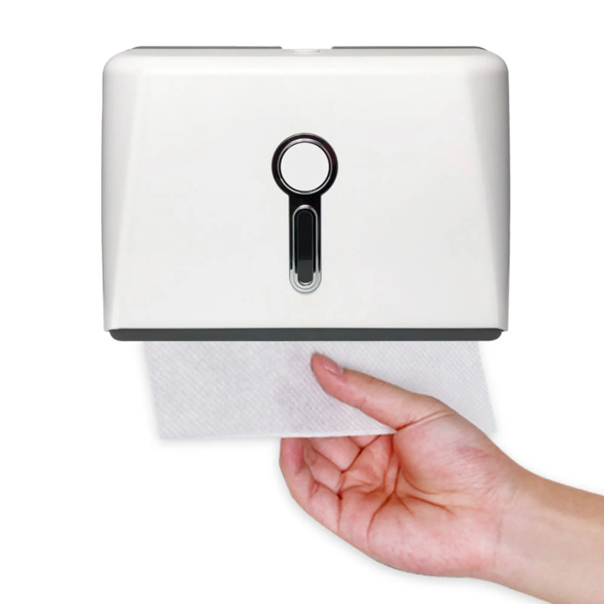 Dispensador de Papel Toalla en Plástico ABS - optimiza la higiene y organiza tus espacios de forma eficiente