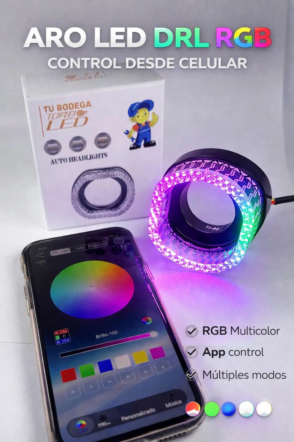 Unidad Ojo de Angel Rgb - Imagen 4