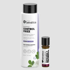 Duo shampoo control frizz con ampolleta anticaída