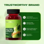 Gomitas de Vinagre de Sidra de Manzana con Vitamina B12 60 Unidades - Potencia tu metabolismo diario