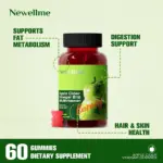 Gomitas de Vinagre de Sidra de Manzana con Vitamina B12 60 Unidades - Potencia tu metabolismo diario - Imagen 3