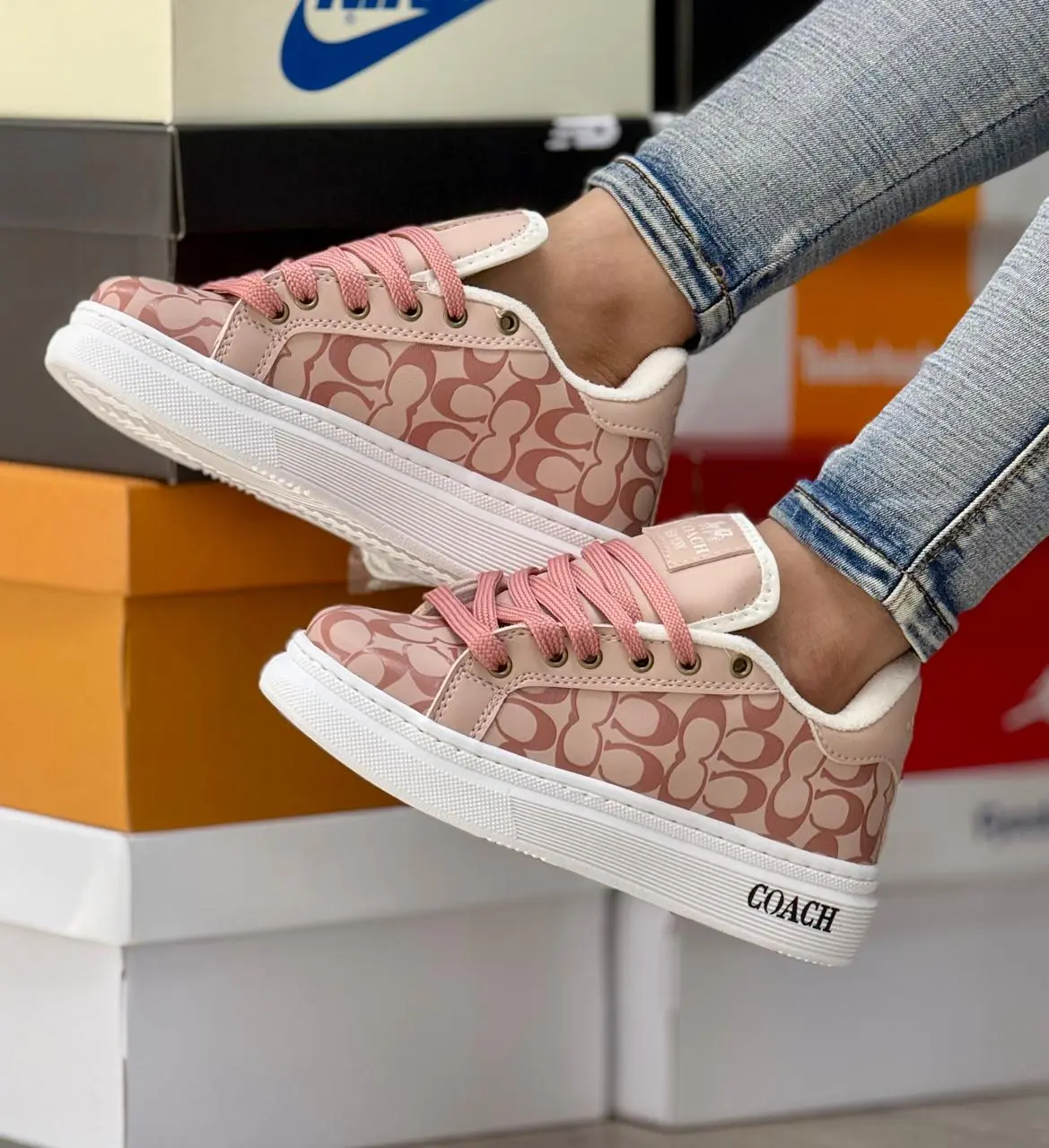 Zapato de Plataforma Coach