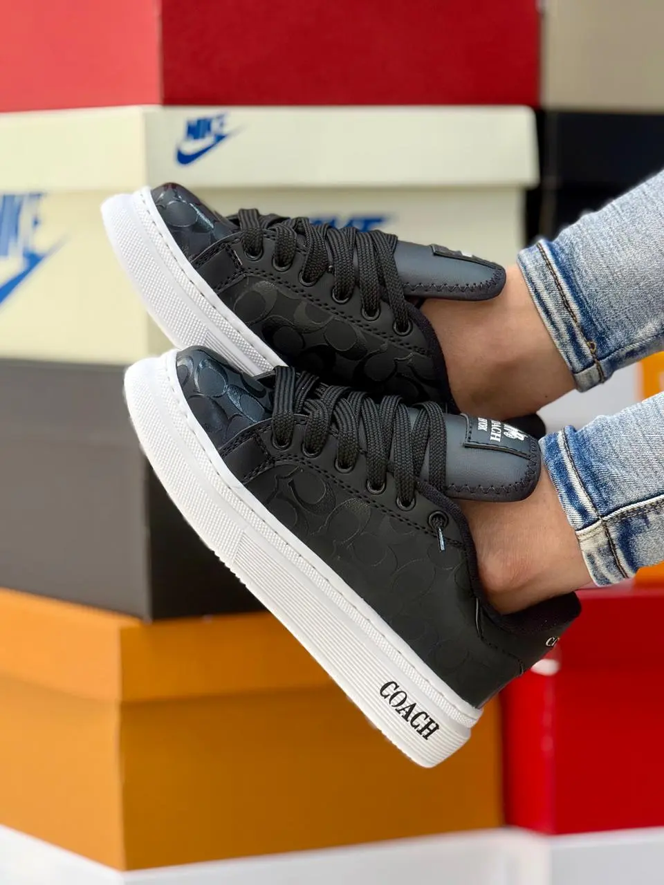 Zapato de Plataforma Coach